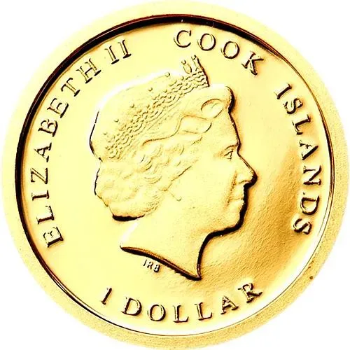 1 доллар 2012, 100 лет Титанику [Острова Кука]