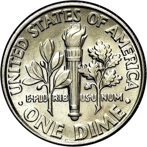 10 Cents 1991, D, Mint Mark "D" - Denver [USA]