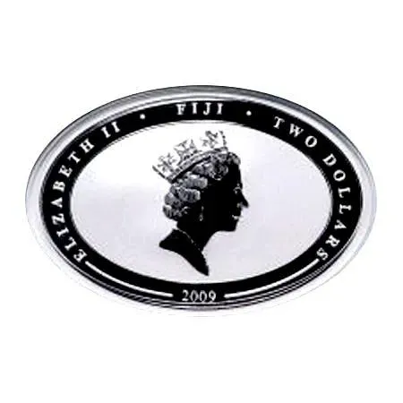 2 доллара 2009, Гинденбург [Фиджи] Proof