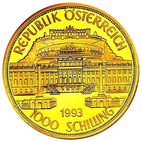 1000 шиллингов 1993, Мария Терезия [Австрия]