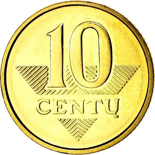 10 центов 2008 [Литва]