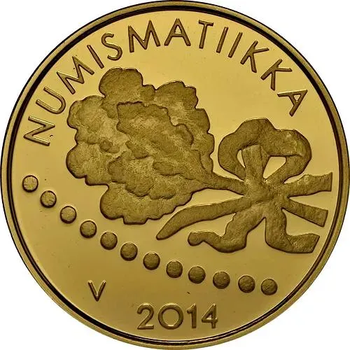 100 евро 2014, нумизматика [Финляндия] Proof