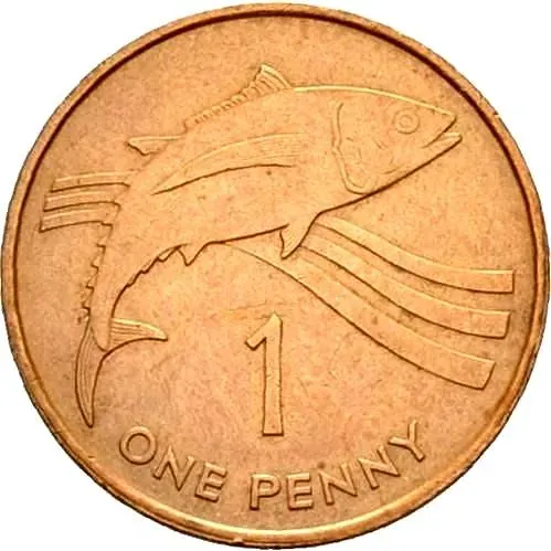 1 пенни 1984 [Острова Святой Елены и Вознесения / Острова Святой Елены, Вознесения и Тристан-да-Кунья]