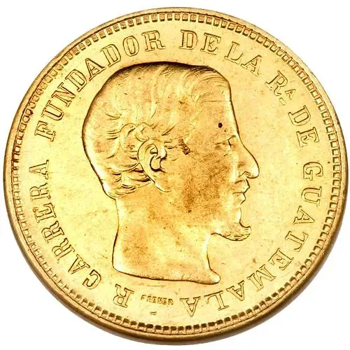 10 песо 1869 [Гватемала]