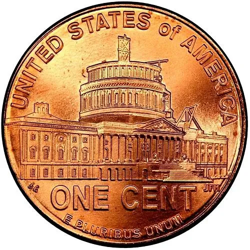1 цент 2009, Строительство Капитолия [США]