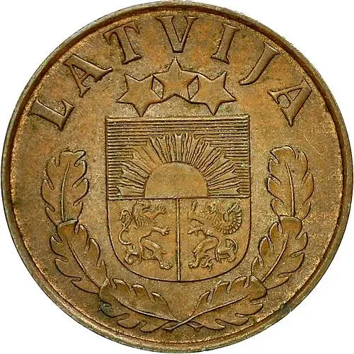 2 сантима 1939 [Латвия]