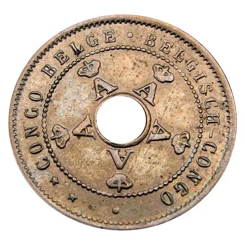 5 сантимов 1911 [Демократическая Республика Конго / Бельгийское Конго]