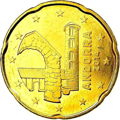 20 евроцентов 2014-2018 [Андорра]