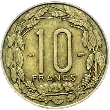 10 франков 1958 [Камерун]