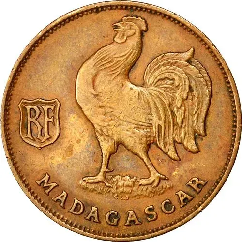 1 франк 1943 [Мадагаскар]