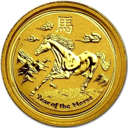 5 долларов 2014, P, год лошади [Австралия]