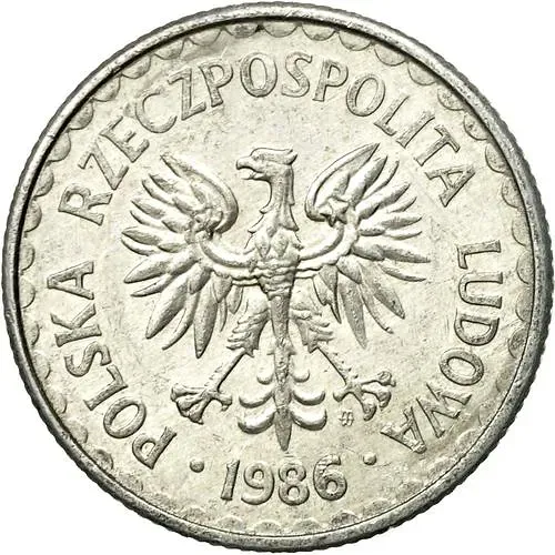 1 Zloty 1986 [Poland]