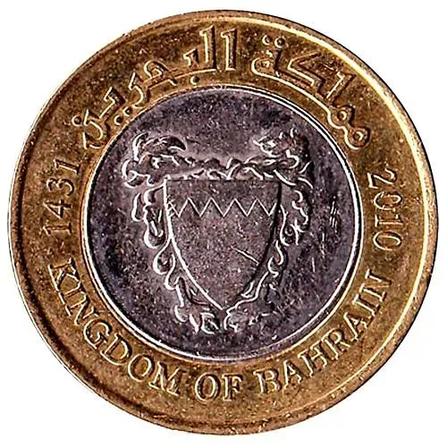 100 филсов 2009-2018 [Бахрейн]