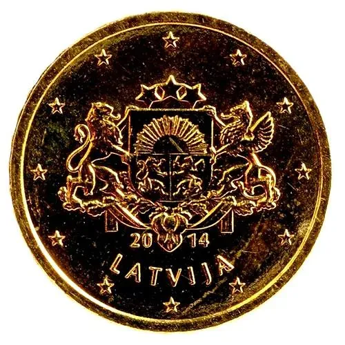 10 евро центов 2014 [Латвия]