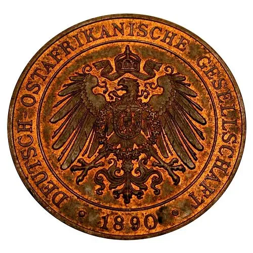 1 пеза 1890 [Германская Восточная Африка]