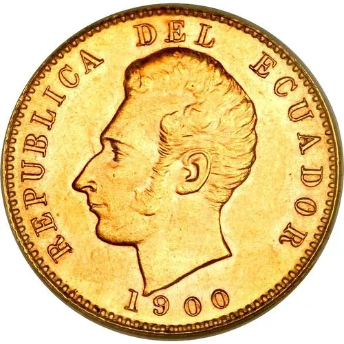 10 сукре 1899-1900 [Эквадор]