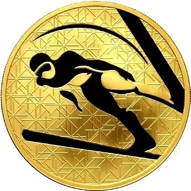 200 рублей 2009, ММД, трамплин Proof