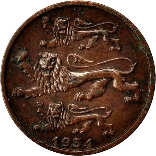 2 сента 1934 [Эстония]