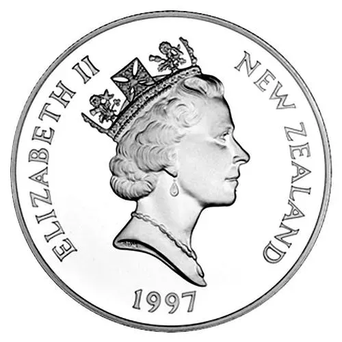 20 долларов 1997, 50 лет свадьбе Королевы Елизаветы II и Принца Филиппа [Новая Зеландия]