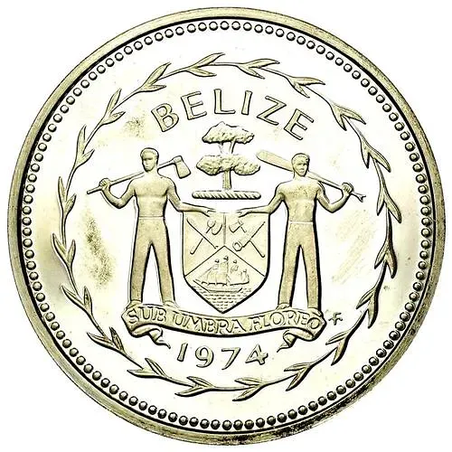 50 центов 1974 [Белиз]