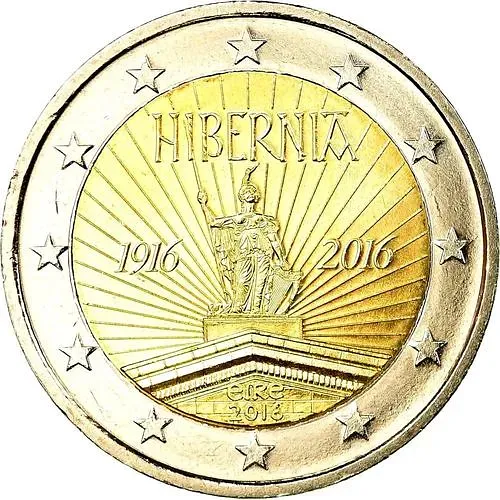 2 евро 2016, 100 лет Пасхальному восстанию [Ирландия]