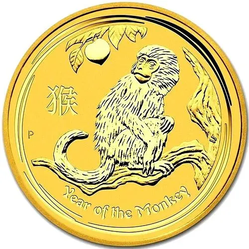 5 долларов 2016, P, год обезьяны [Австралия]