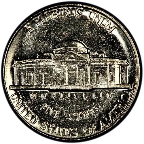 5 центов 1991, P, Томас Джефферсон [США]