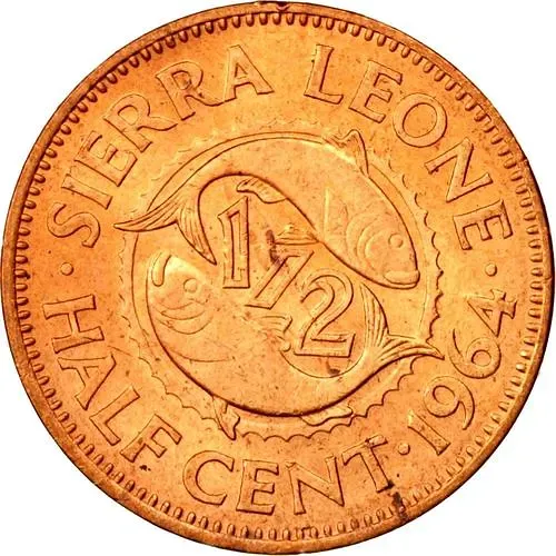 1/2 Cent 1964 [Sierra Leone]