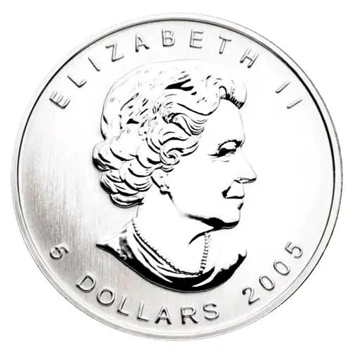 5 долларов 2005, Кленовые листья [Канада]