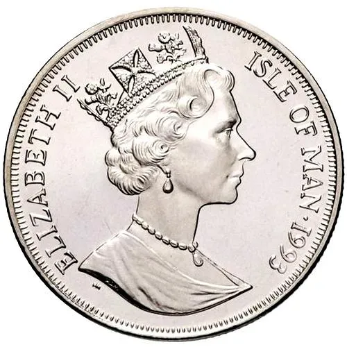 1 крона 1993, Мейн-кун [Остров Мэн]