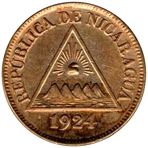 ½ сентаво 1912-1937 [Никарагуа]