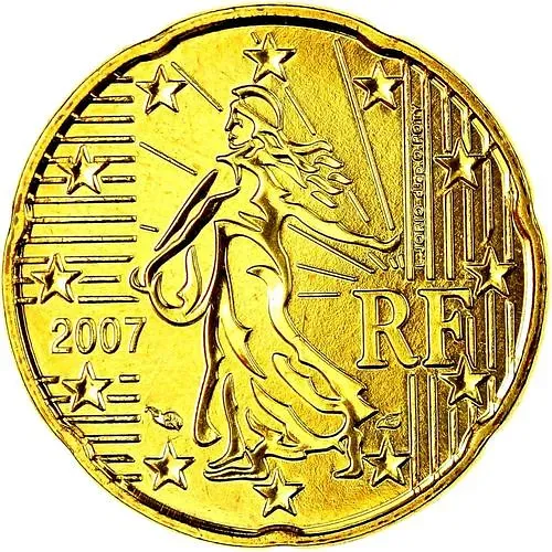 20 евроцентов 2007-2019 [Франция]