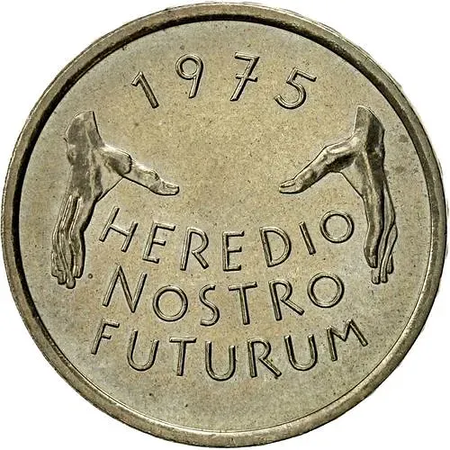 5 франков 1975, Защита памятников [Швейцария]