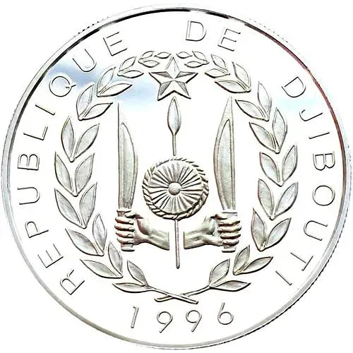 100 франков 1996, Каракка [Джибути]
