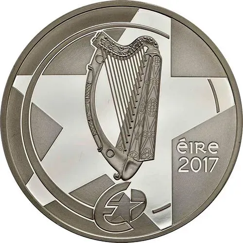 10 евро 2017, Мост Полпенни [Ирландия] Proof