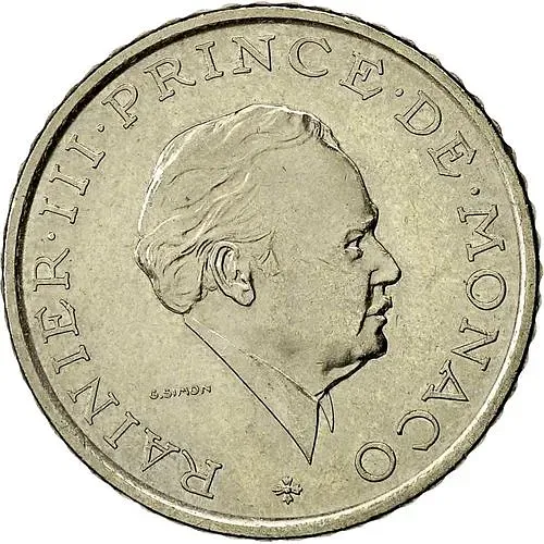 2 франка 1982 [Монако]