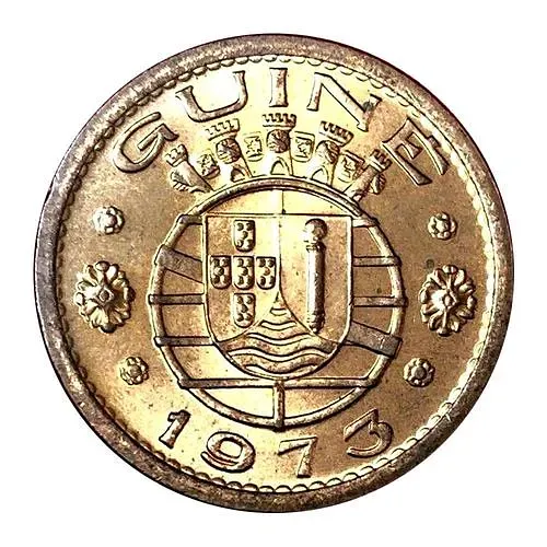 1 эскудо 1973 [Гвинея-Бисау / Гвинея]