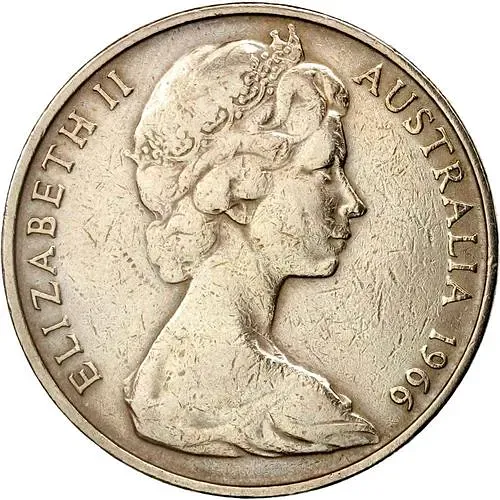 20 центов 1966 [Австралия]