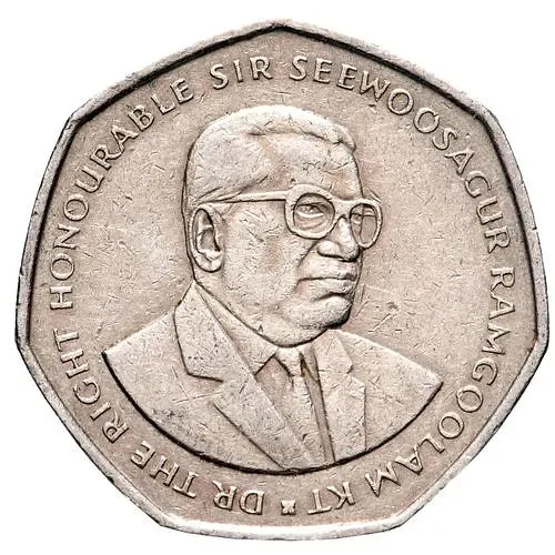 10 рупий 1997-2000 [Маврикий]