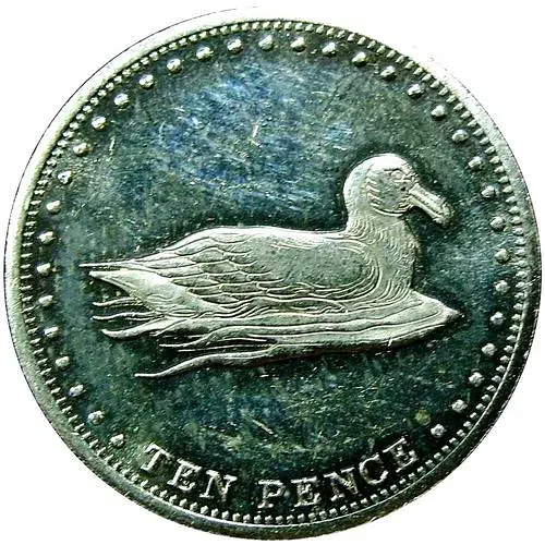 10 пенсов 2009 [остров Гоф / Острова Святой Елены, Вознесения и Тристан-да-Кунья]