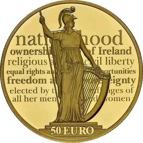 50 евро 2016, Пасхальное восстание [Ирландия] Proof