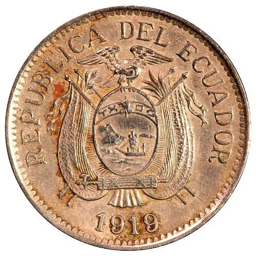5 сентаво 1919 [Эквадор]