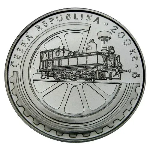 200 крон 2008, технический музей, гладкий гурт [Чехия]