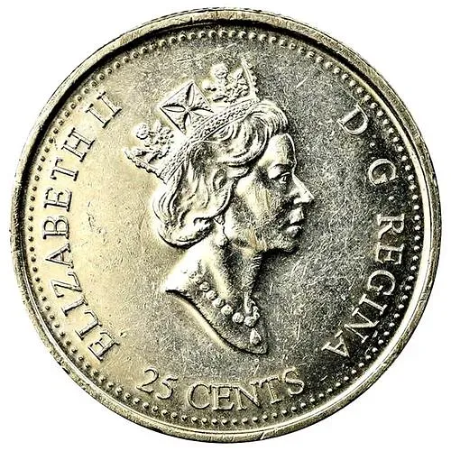 25 центов 1999, Миллениум - Август 1999, Дух первооткрывателей [Канада]