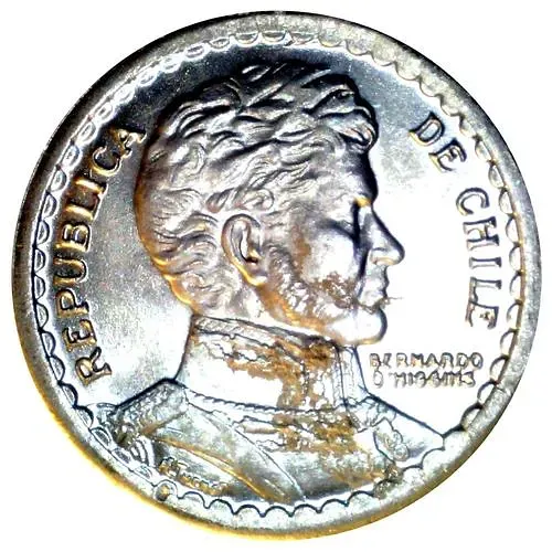 1 песо 1956 [Чили]