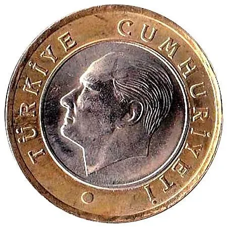 1 лира 2014 [Турция]