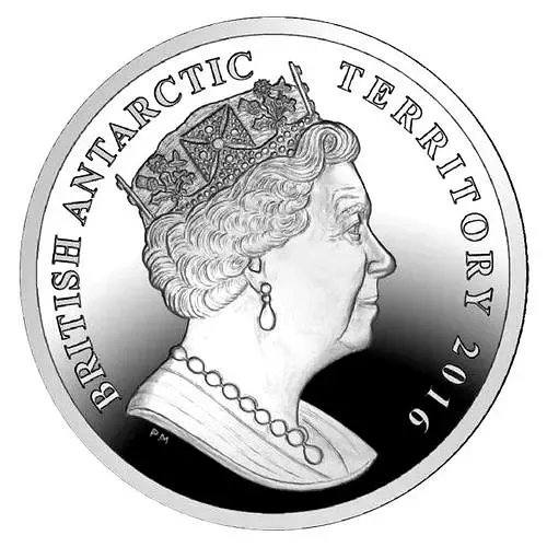 2 фунта 2016, кашалот [Британская антарктическая территория]