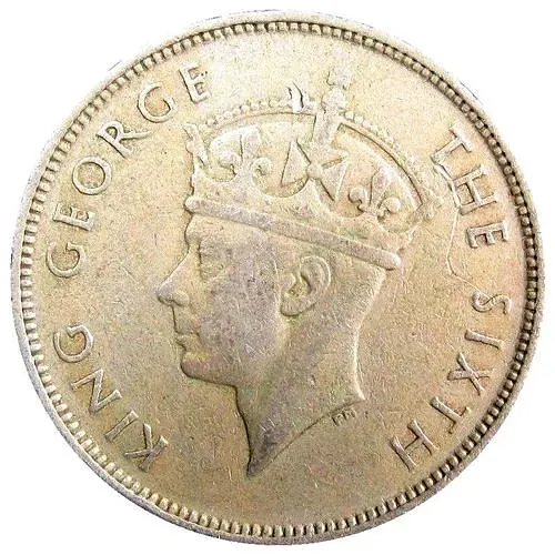 1 рупия 1950 [Маврикий]