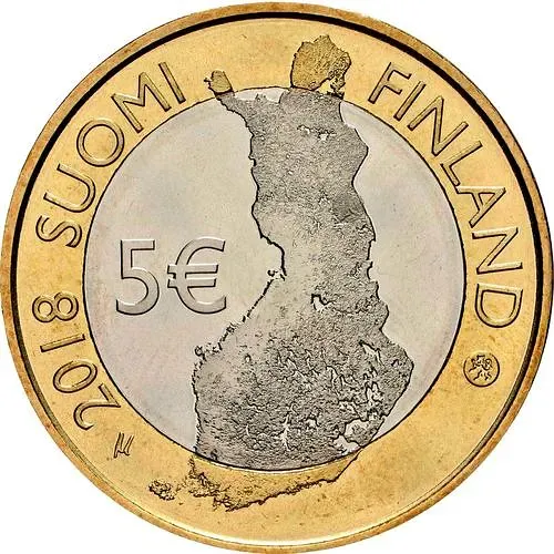 5 евро 2018, Оуланка [Финляндия]