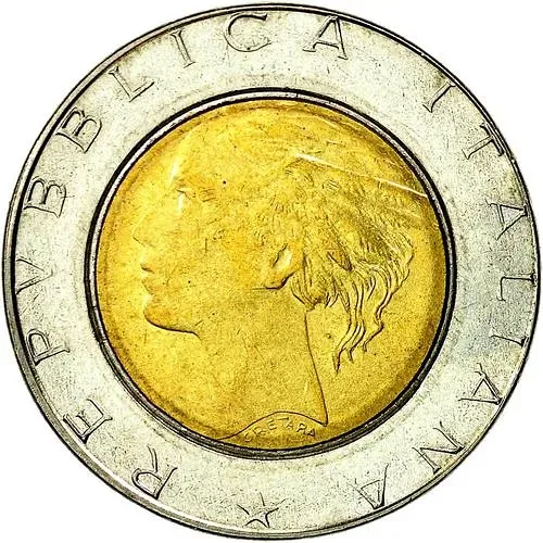 500 лир 1991 [Италия]